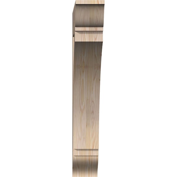 Thorton Traditional Smooth Bracket, Douglas Fir, 5 1/2W X 30D X 36H